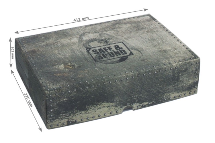 XL Box with dimensions