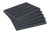 Set of foam trays