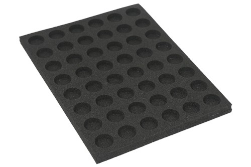 Foam tray for 25 mm bases.