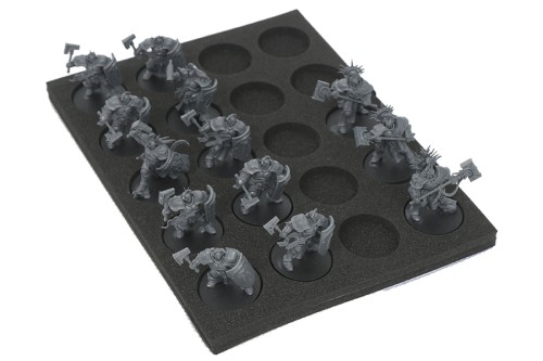 Foam tray for 40mm.