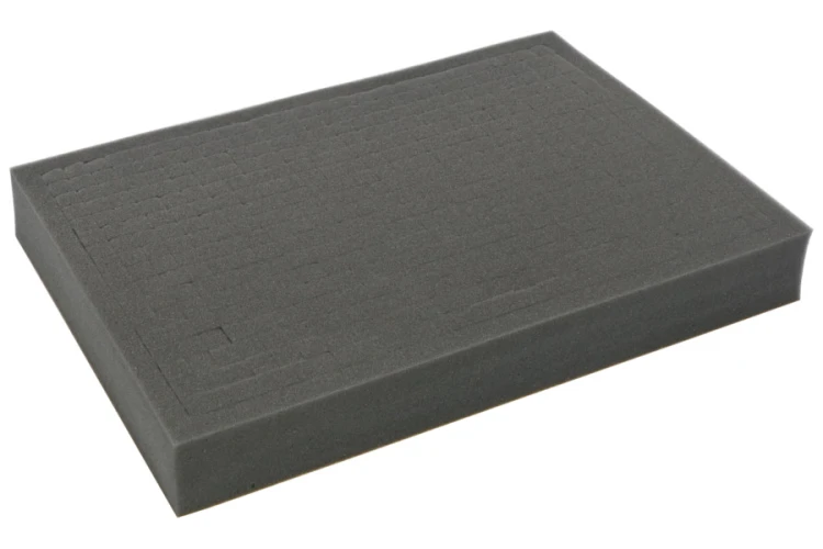 50mm deep raster foam tray.