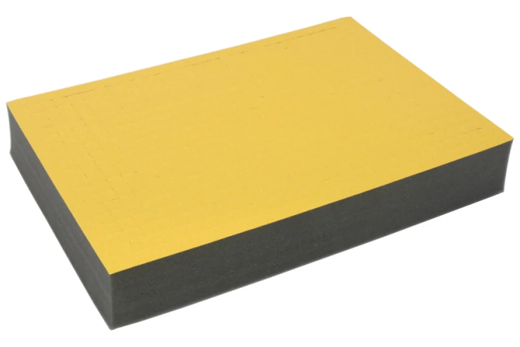 60mm deep raster foam tray.