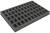 Foam tray for 55 miniatures.