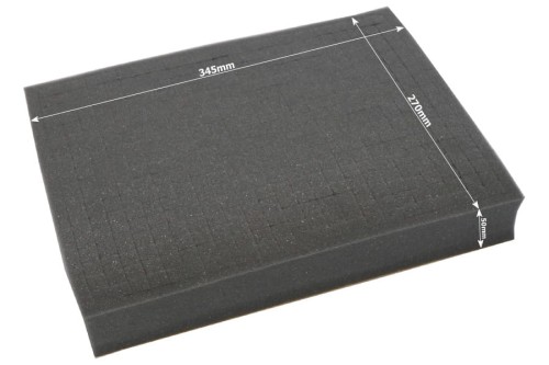 Pianka raster 50mm - wymiary.