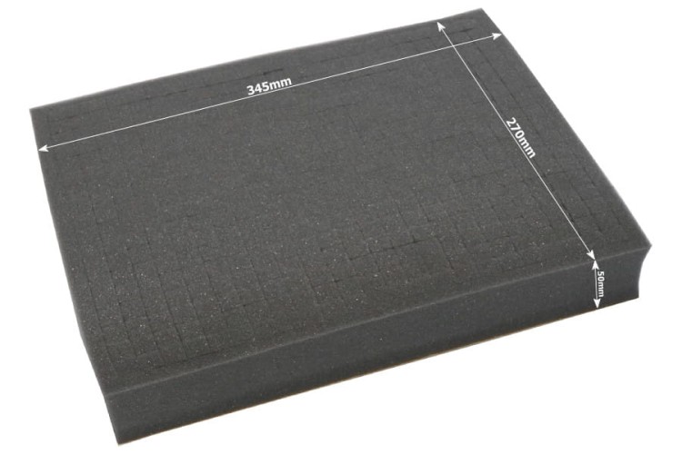 Pianka raster 50mm - wymiary.
