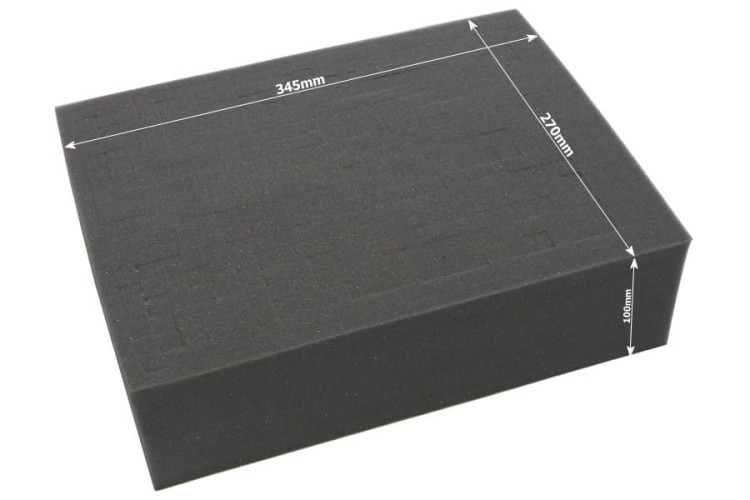 Pianka raster 100mm - wymiary.