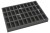 Dimensions of the foam tray.