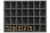 Foam tray for 28 miniatures on 40mm bases.
