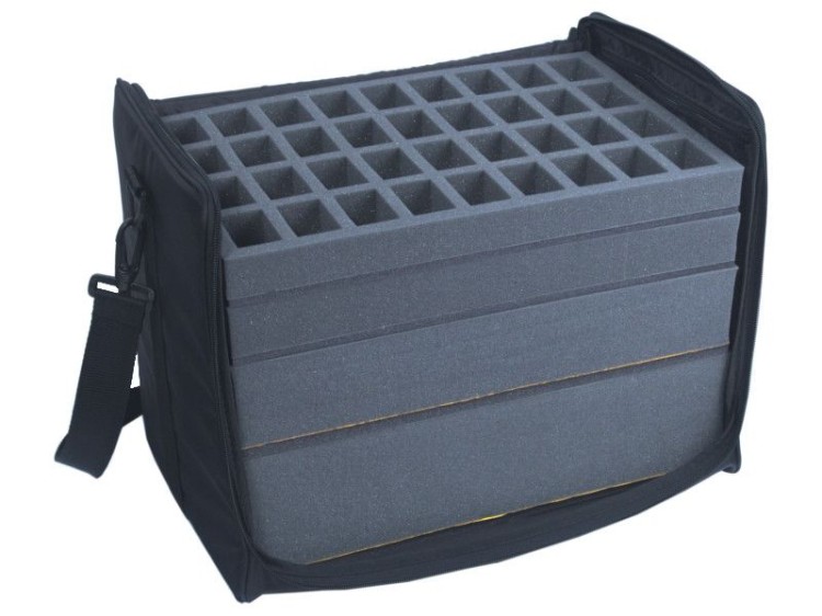 Torba Safe and Sound na pianki na modele - przykładowy zestaw pianek.