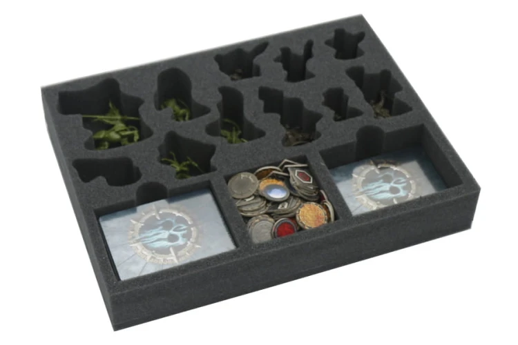 Foam tray for core set box.