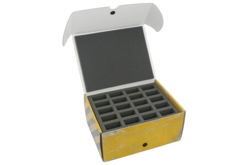 Half-sized Medium Box for 60 miniatures on 25mm.