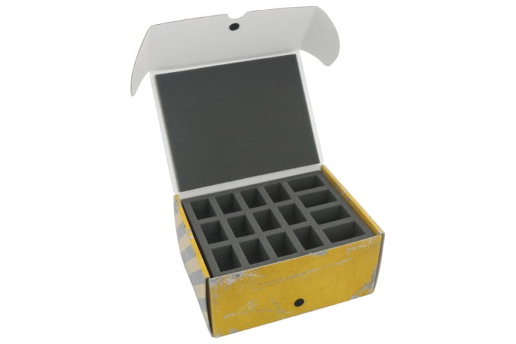 Half-sized Medium Box for 48 miniatures on 32mm.