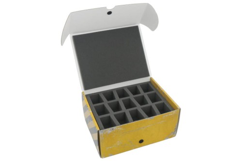 Half-sized Medium Box for 30 miniatures on 40mm bases.