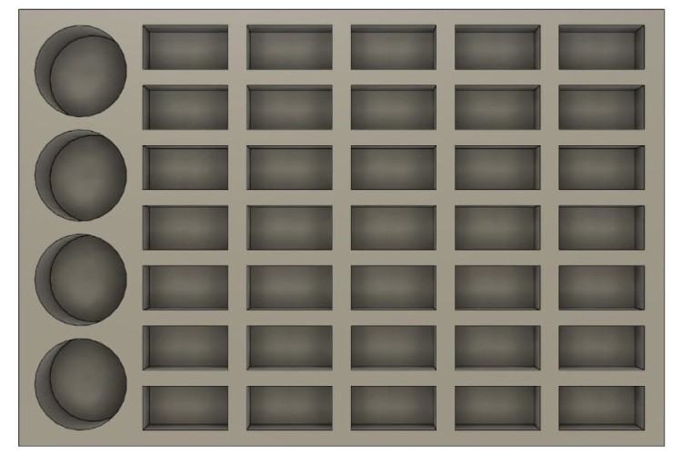 Foam tray.
