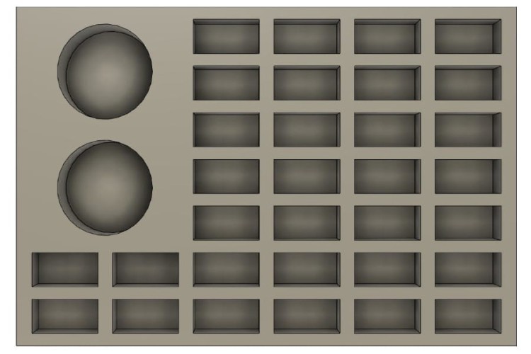 Foam tray.
