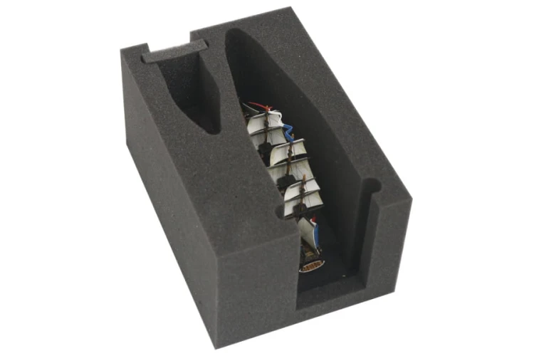 Foam tray for 1st Rate ship.