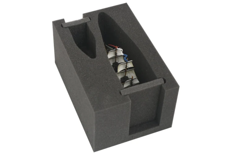 Foam tray for 1st Rate ship.