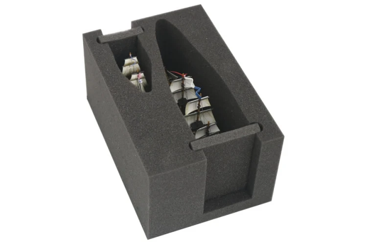 Foam tray for 1st Rate ship.