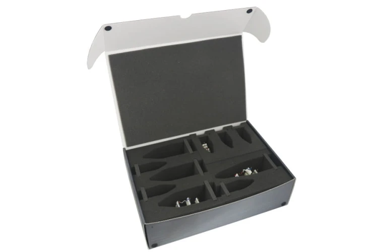 Box for foam trays.