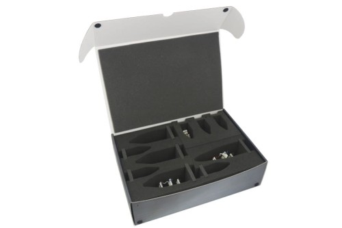 Box for foam trays with ships from Black Seas.