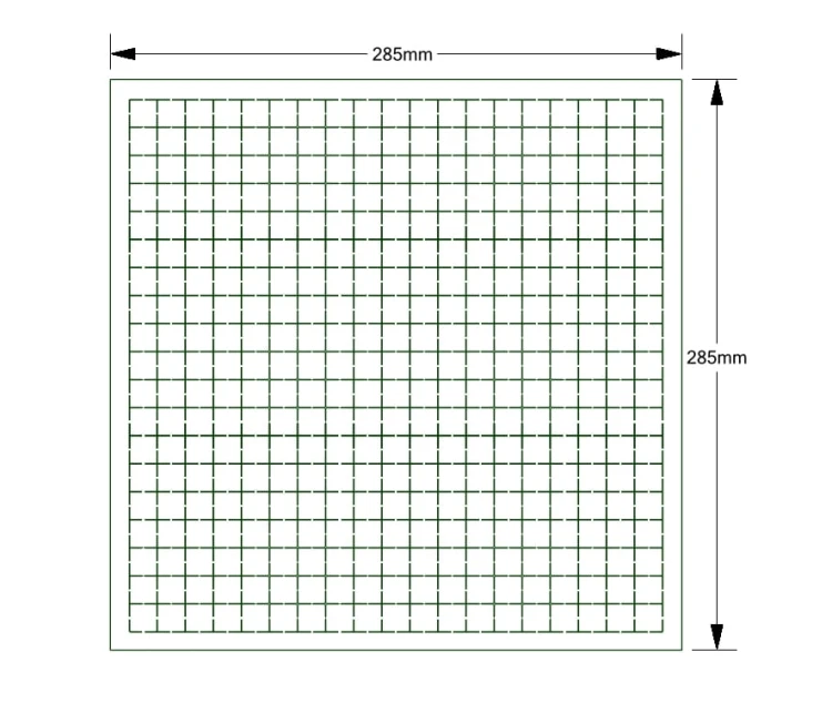 Raster foam tray.