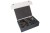Large box wiht foam tray tokens measures and dice.