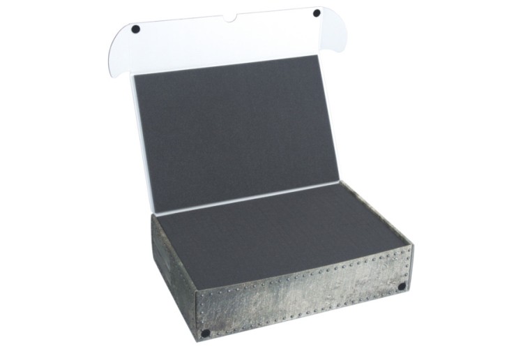 XL Box with upper ratser  foam tray