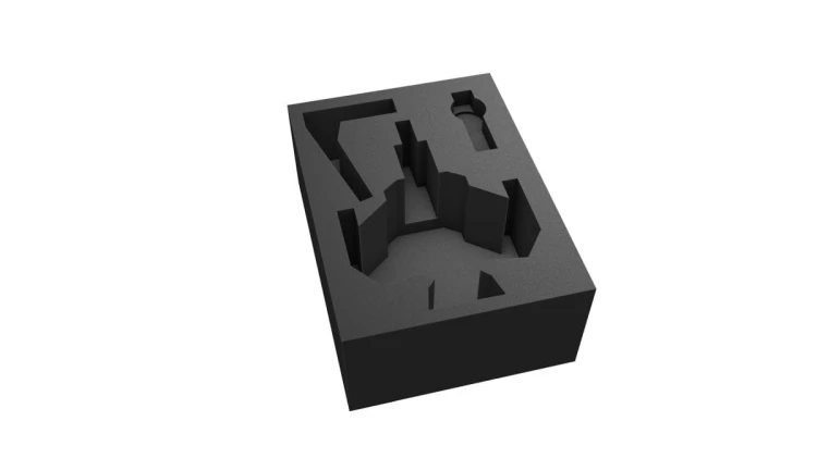 Axis - foam tray for aircraft.