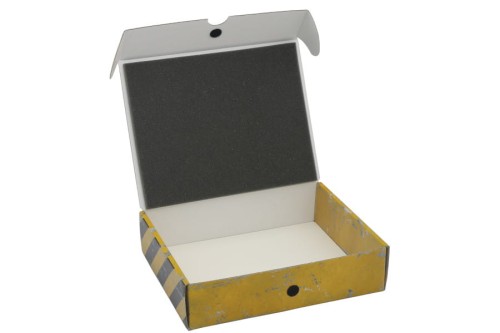 Pudełko S&S Small na modele ze zmagnesanymi podstawkami.