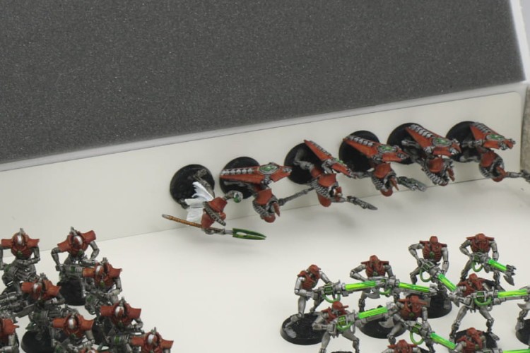 Full-size standard box for magnetically-based miniatures.