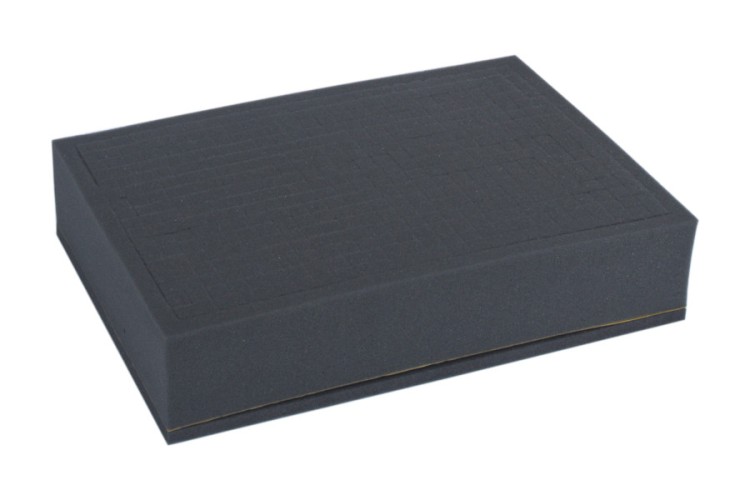 Standard-size 72 mm raster foam tray with the bottom