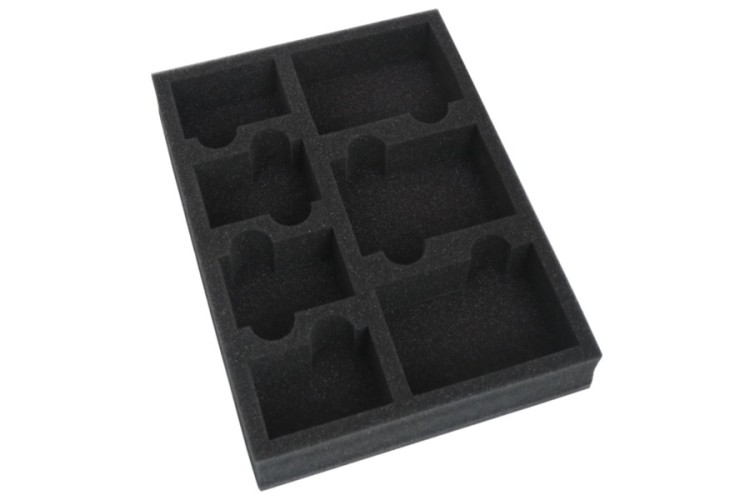 Foam tray for cards.