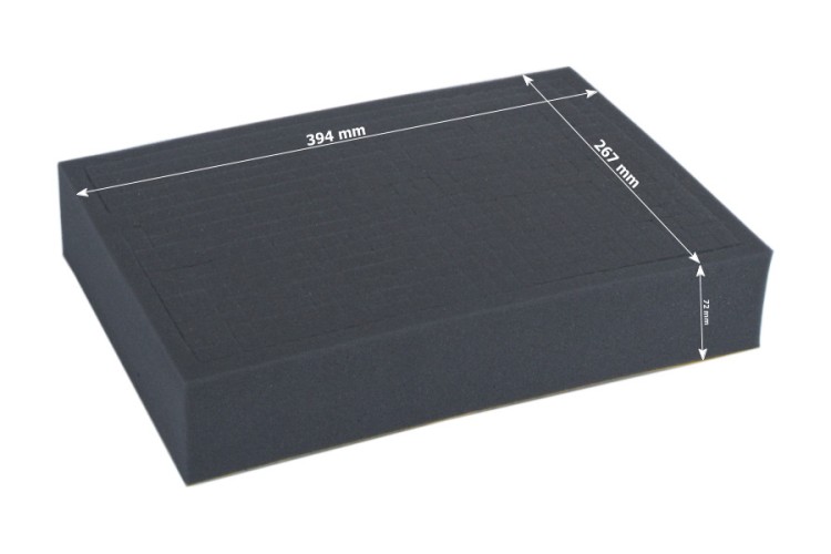 Pianka raster 72 mm - wymiary
