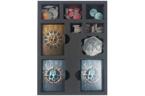 Foam tray for gaming accessories.