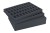 Set of 68 mm raster foam tray and two tray for 40 miniatures on 25 mm bases