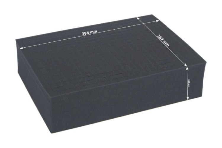 Pianka raster 100 mm - wymiary