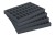 Set of foam trays in the box