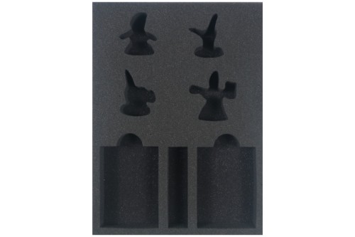 Foam tray for The Chosen Axes (empty).