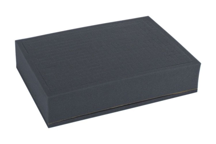 68 mm raster foam tray with the bottom