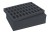 100 mm raster foam tray with second upper foam tray for 40 miniatures on 25 mm bases