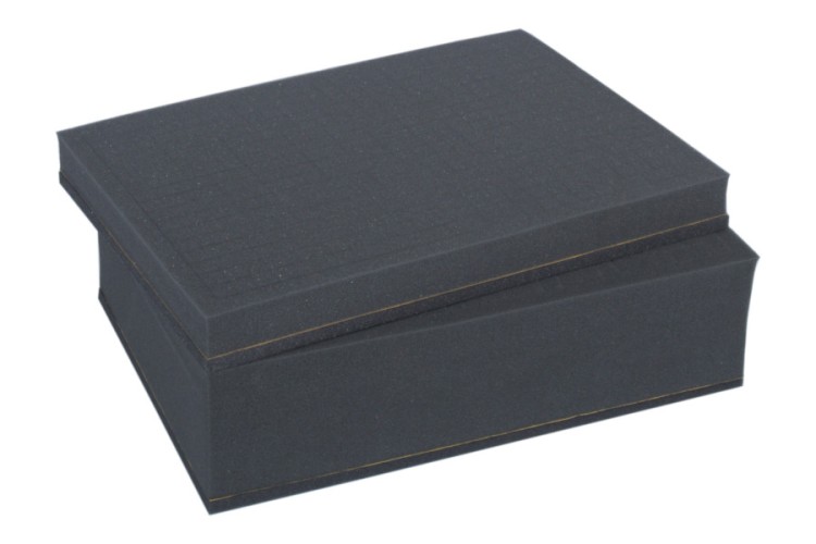 100 mm raster foam tray with second upper raster foam tray